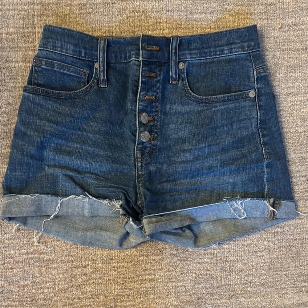 Madewell Blue Jean Shorts